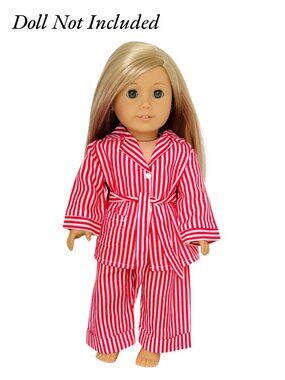 American Girl Molly's Red Striped Pajamas (Retired)
